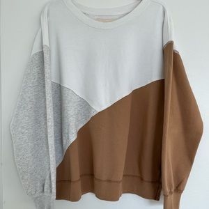 Abercrombie Colorblock Crewneck 